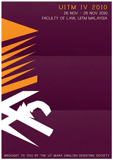 Print Design: Debating Tournament Posters