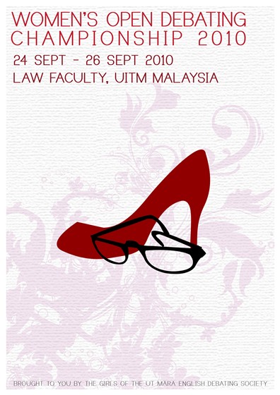 Print Design: Debating Tournament Posters