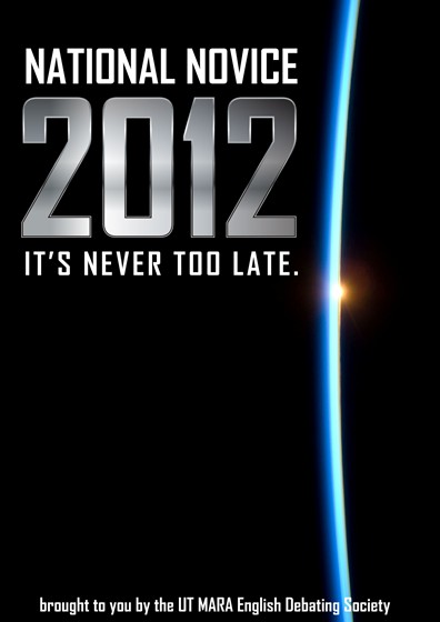 Print Design: Debating Tournament Posters